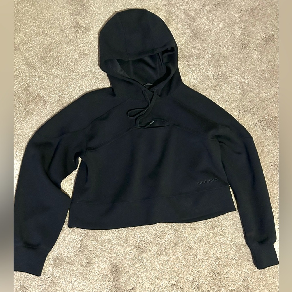 Lululemon Get Centered Crop Hoodie